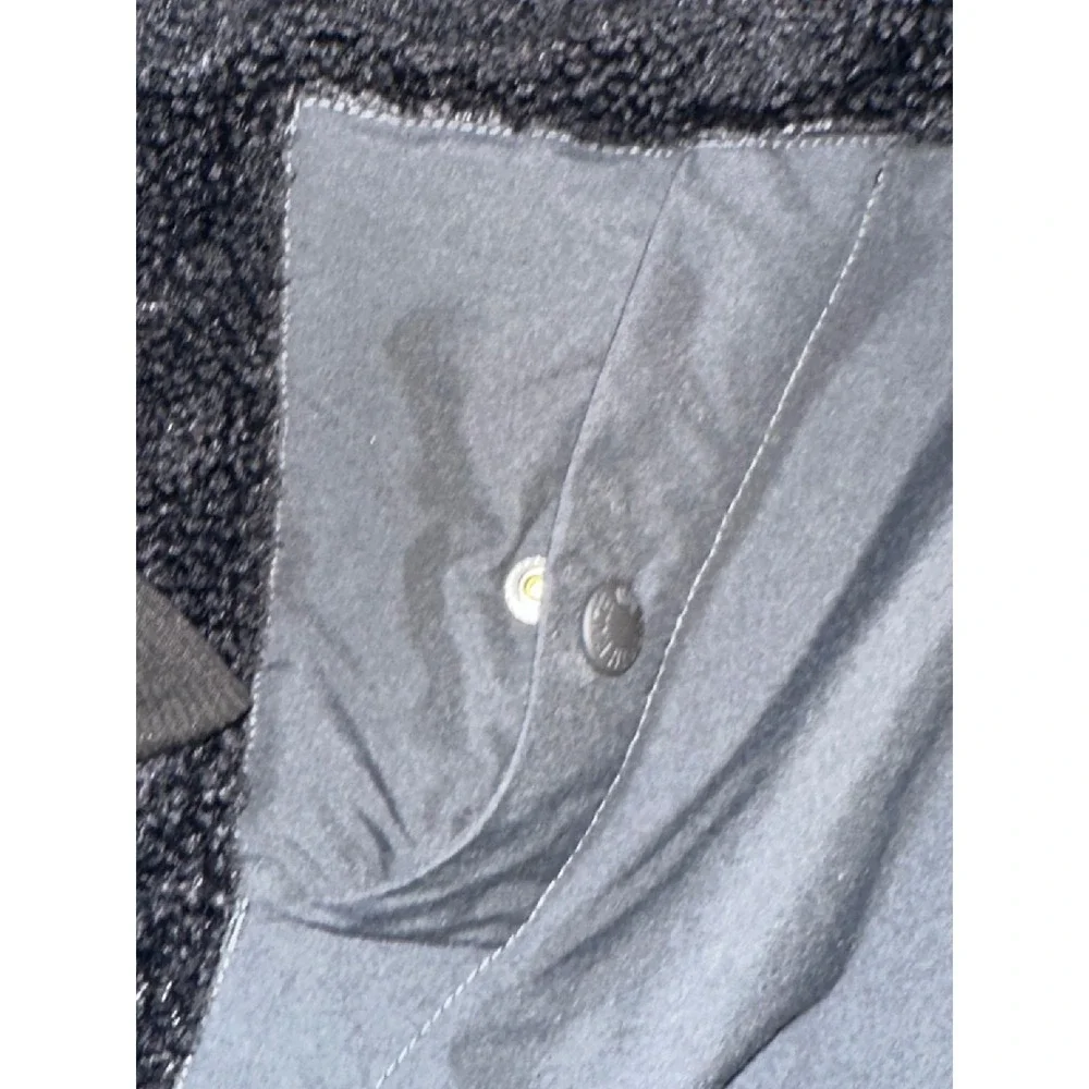 The North‎ Face Ridge Fleece Full Zip Sherpa  Hoodie Jacket Men's Black Small